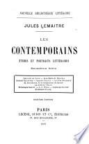 Les contemporains: études et portraits littéraires: sér. Leconte de Lisle