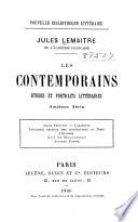 Les contemporains: sér. Louis Veuillot. Lamartine. Influence récente des littératures du Nord. Figurines. Guy de Maupassant. Anatole France