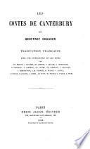 Les contes de Canterbury de Geoffroy Chaucer
