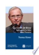 Les cornes de Moïse. Faire entrer la Bible dans l’histoire
