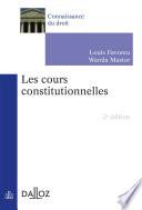 Les cours constitutionnelles