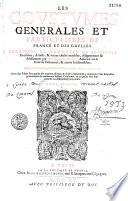 Les Coutumes générales et particulières de France et des Gaules : corrigées et annotées ... par M. Charles du Moulin ...