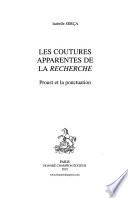 Les coutures apparentes de la Recherche