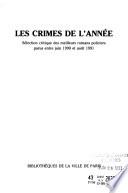 Les Crimes de l'année
