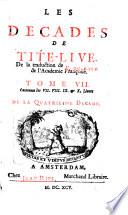 Les decades de Tite-Live,