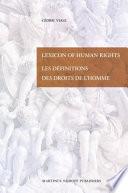 Les Définitions Des Droits de L'homme