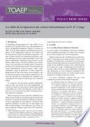 Les défis de la répression des crimes internationaux en R. D. Congo