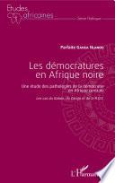 Les démocratures en Afrique noire