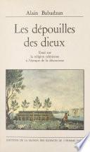 Les dépouilles des dieux