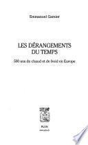 Les dérangements du temps