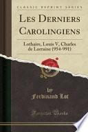 Les Derniers Carolingiens