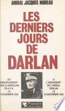 Les derniers jours de Darlan