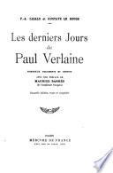 Les derniers jours de Paul Verlaine