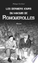 Les derniers jours du maquis de Ronquerolles