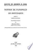 Les Dionysiaques