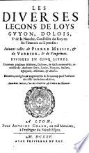 Les diverses leçons