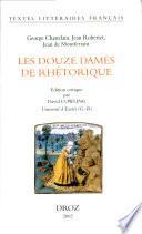 Les douze dames de rhetorique