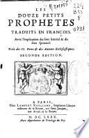 Les Douze petits prophetes