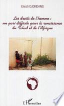 Les droits de l'homme, un pari difficile pour la renaissance du Tchad et de l'Afrique