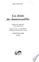 Les droits des homosexuel/les