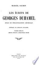 Les écrits de Georges Duhamel