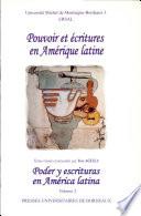 Les écritures de l'engagement en Amérique latine