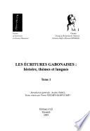 Les écritures gabonaises