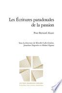 Les Ecritures Paradoxales de la Passion