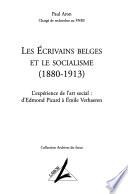 Les écrivains belges et le socialisme, 1880-1913