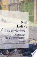 Les écrivains contre la Commune