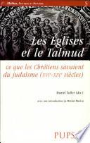 Les églises et le Talmud