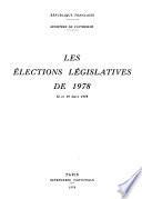Les Élections legislatives de ...