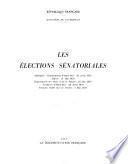 Les élections sénatoriales