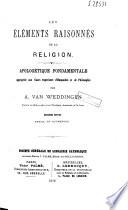 Les éléments raisonnés de la religion