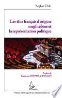 Les élus français d'origine maghrébine et la représentation politique