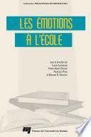 Les émotions à l'école