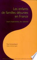 Les enfants de familles désunies en France