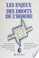 Les Enjeux des droits de l'homme