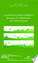 Les enjeux du développement régional et territorial