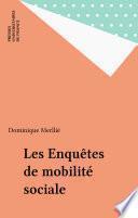 Les Enquêtes de mobilité sociale