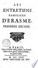 Les entretiens familiers