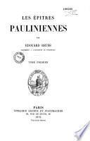 Les Épîtres pauliniennes