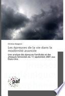 Les épreuves de la vie dans la modernité avancée