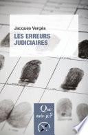 Les erreurs judiciaires