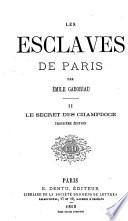 Les esclaves de Paris par Émile Gaboriau