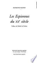 Les espionnes du XXe siècle