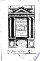 Les Essais De Michel Seignevr De Montaigne