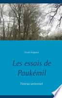 Les essais de Paukémil