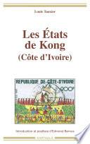 Les états de Kong (Côte d'Ivoire)