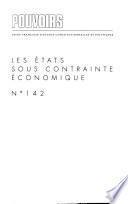 Les états sous contrainte économique